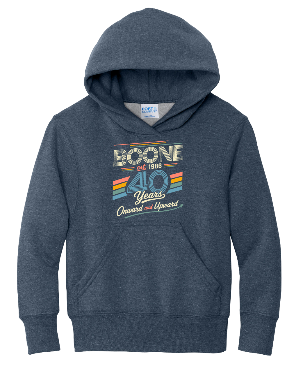40th HOODED SWEATSHIRT - Adult & Youth (PREORDER ONLY)