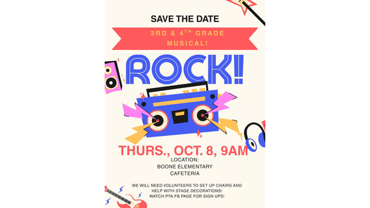 Rock! 3rd and 4th Grade Musical