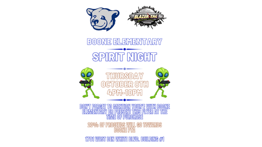 SPIRIT NIGHT: Blazer Tag
