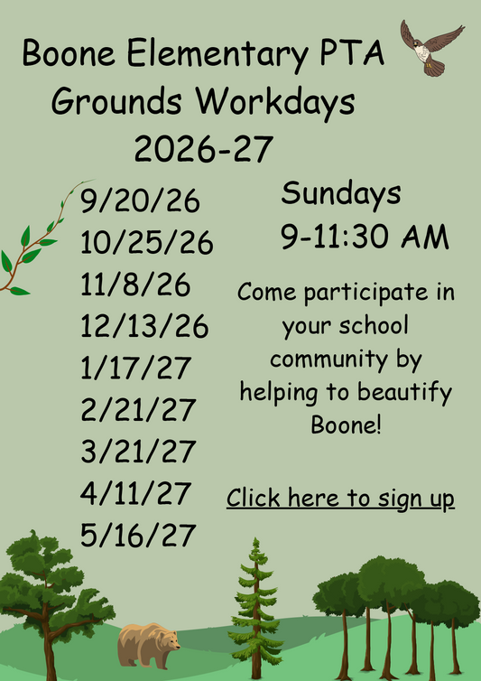 Boone Community Work Day