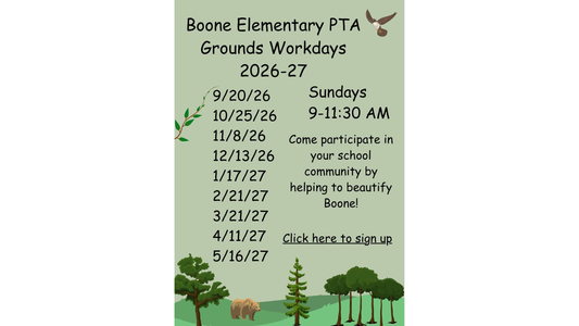 Boone Community Work Day