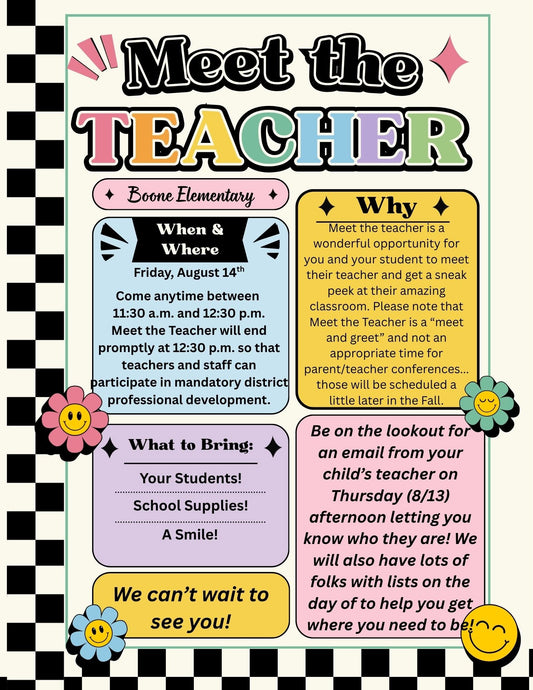 Meet The Teacher