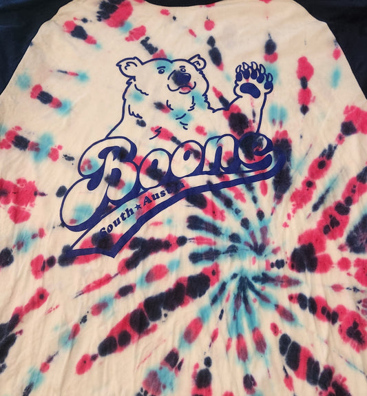 Tie-Dyed Baseball T-shirt