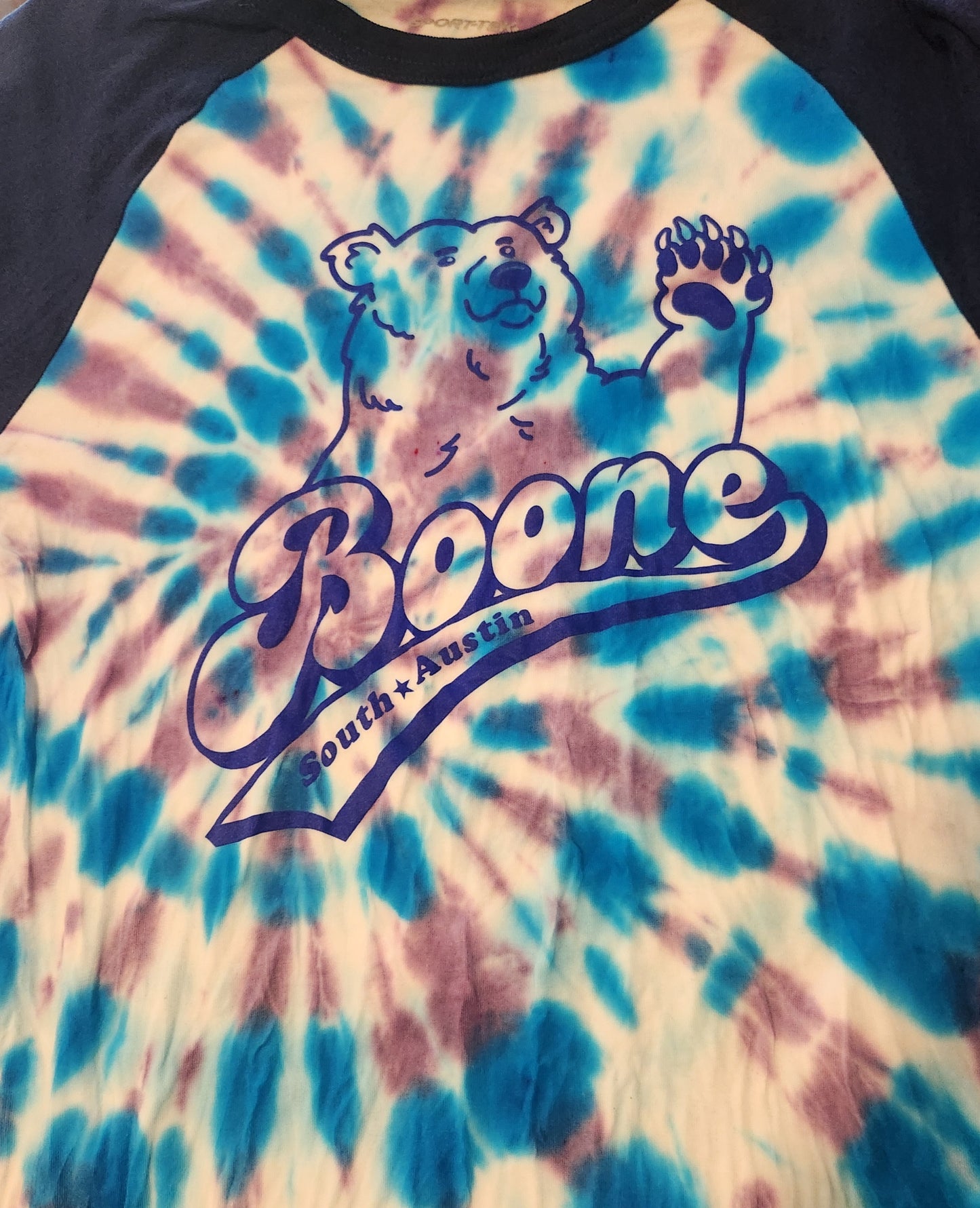 Tie-Dyed Baseball T-shirt