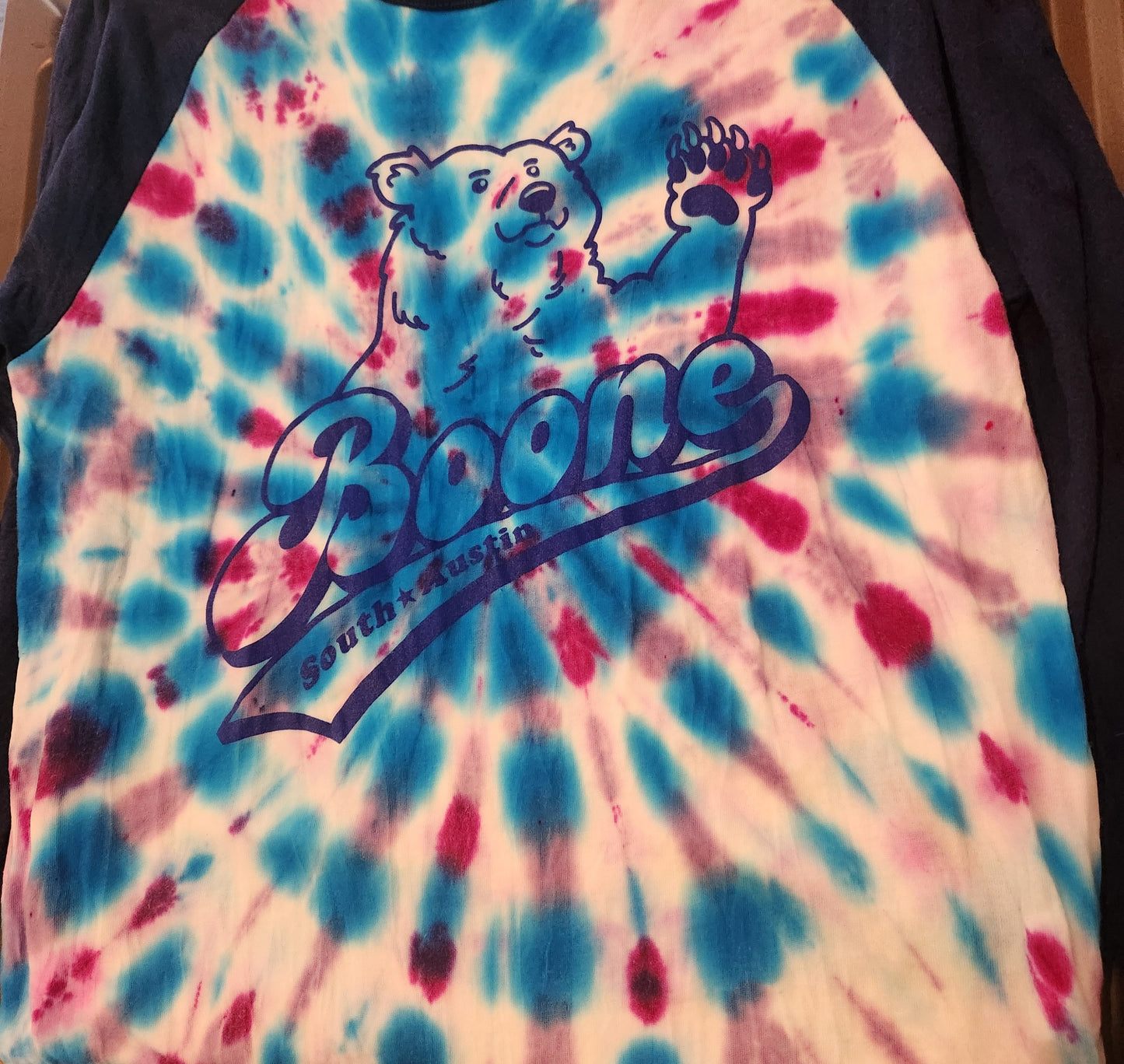 Tie-Dyed Baseball T-shirt