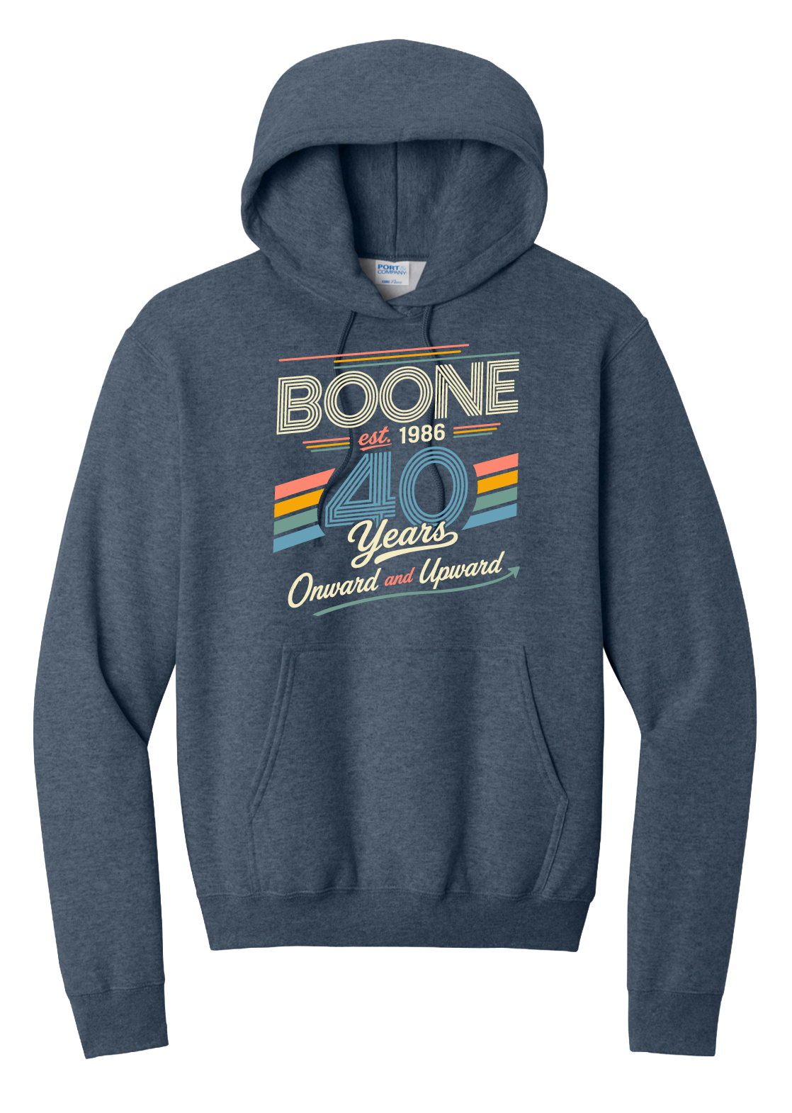 40th HOODED SWEATSHIRT - Adult & Youth (PREORDER ONLY)