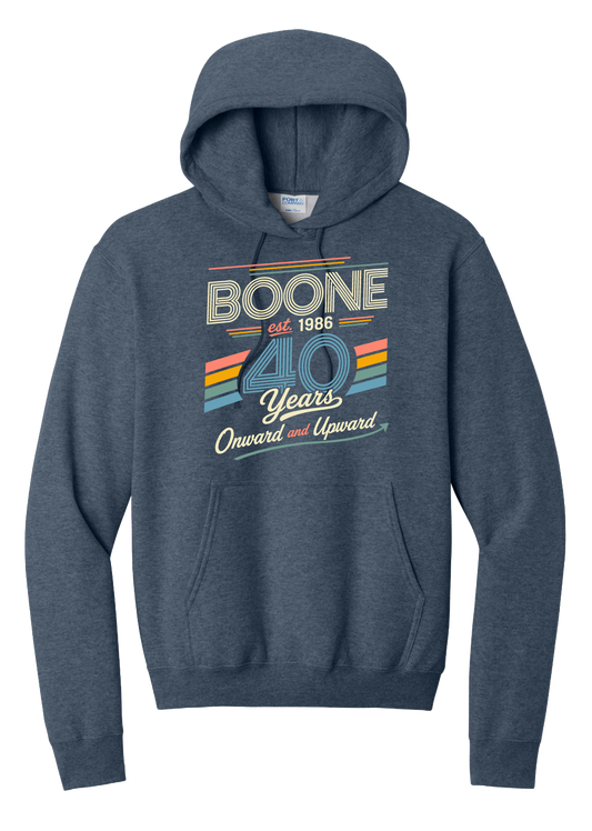40th HOODED SWEATSHIRT - Adult & Youth (PREORDER ONLY)